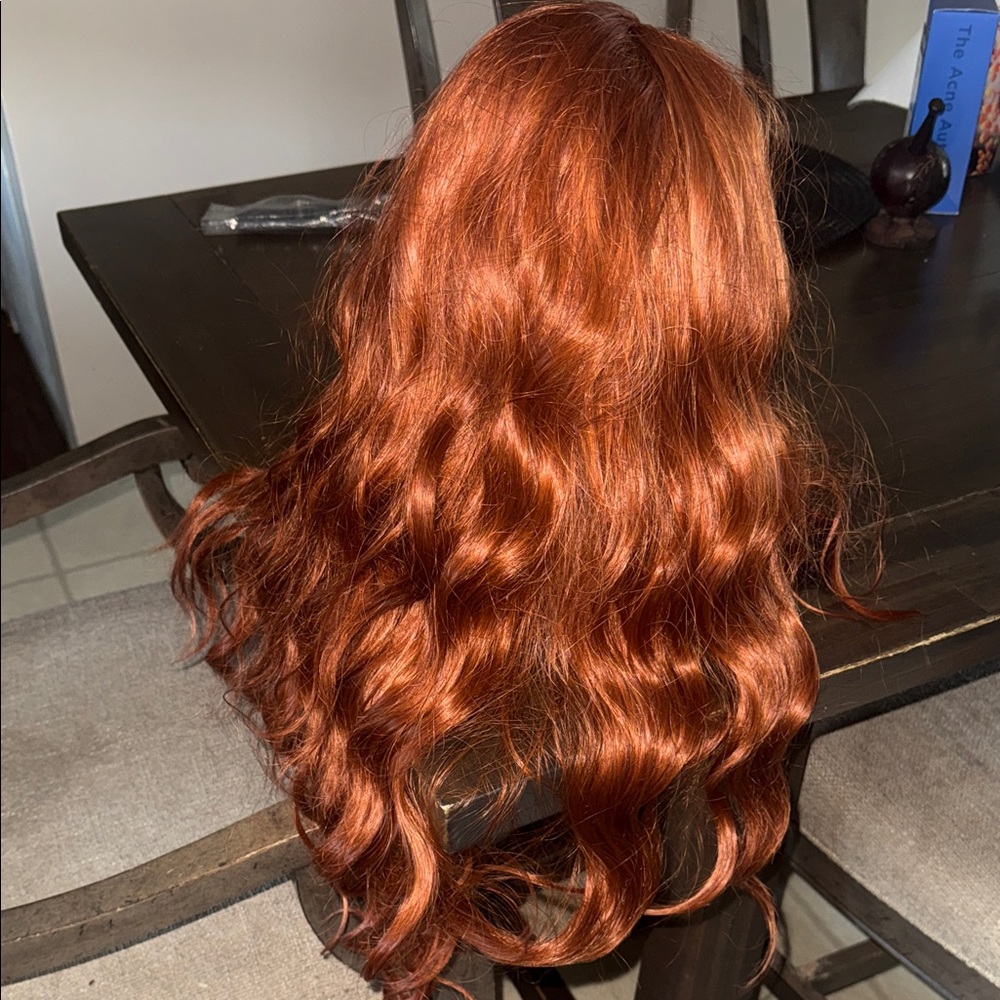 Closet Fiery Copper Wavy Wig